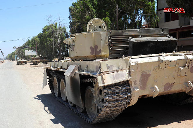 Free Syrian Army Hands Over More Heavy Weapons In Daraa City (Photos)