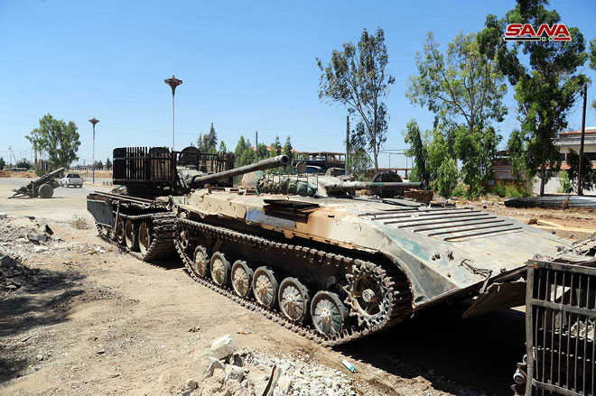 Free Syrian Army Hands Over More Heavy Weapons In Daraa City (Photos)