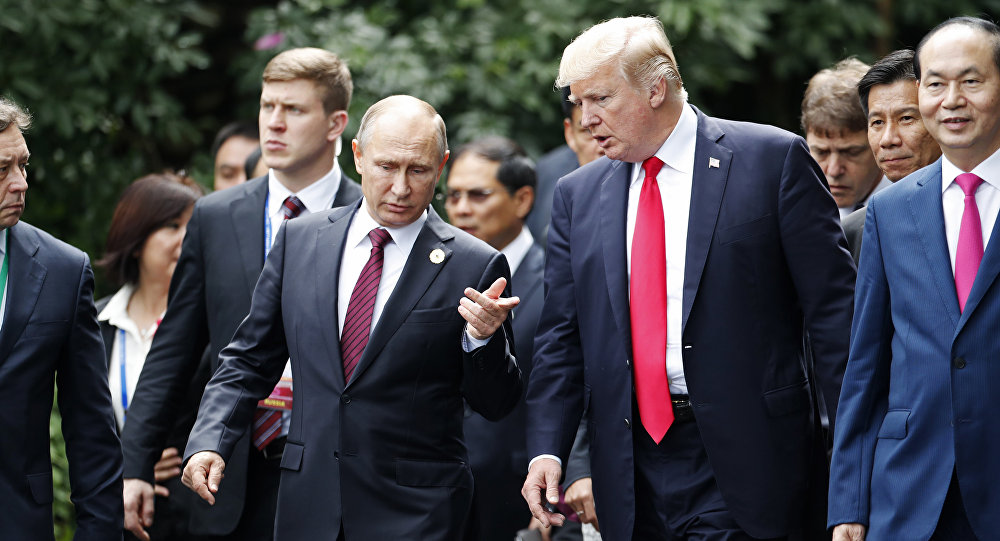 Trump, Putin Are Meeting Face-To-Face In Helsinki Today