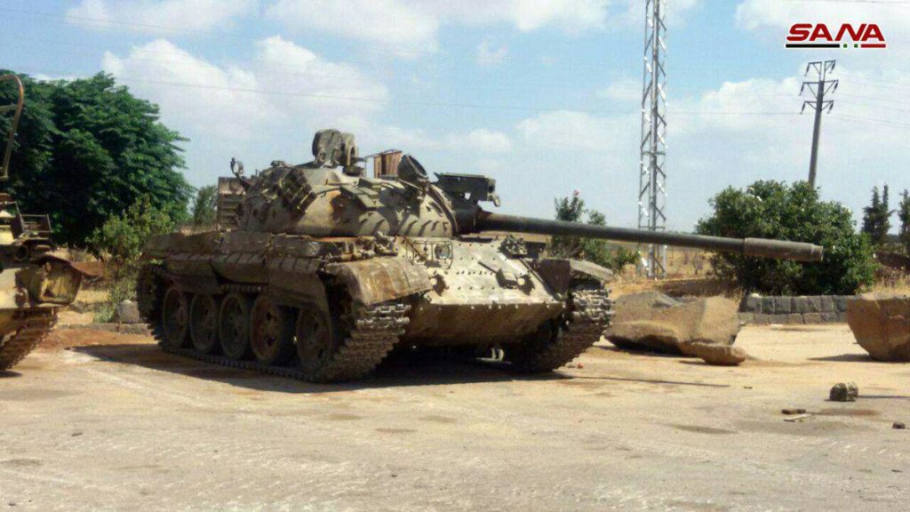 Army Receives 7 Battle Tanks, Other Equipment From Militants In Daraa Province (Photos)