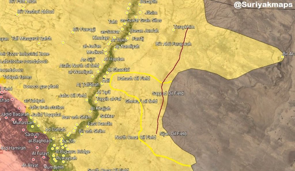 US-backed Forces Capture Sijan Oil Fields, Nearby Points In Northeastern Syria