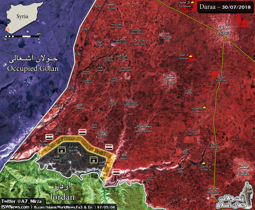 Army Troops Storming Few Remaining ISIS Positions In Southern Syria (Maps)