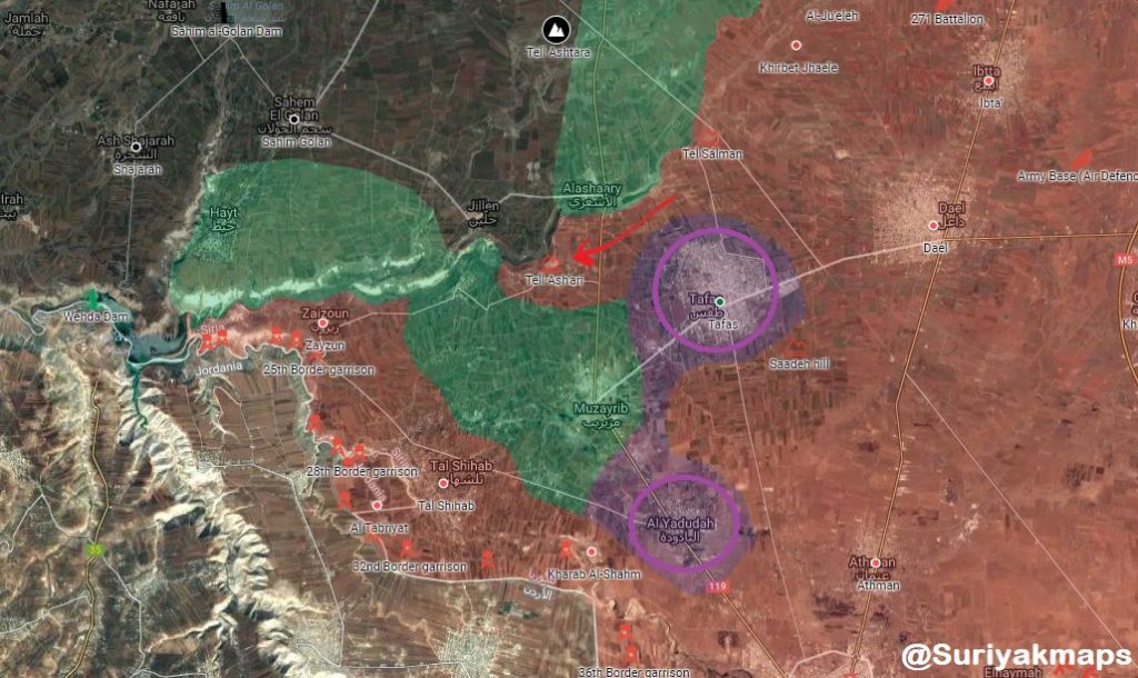 Government Forces Are About To Liberate Entire Daraa Province After Series Of Reconciliation Deals And Advances (Maps)