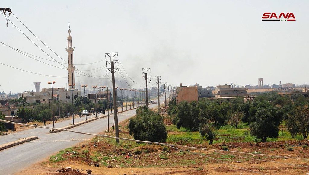 In Photos: Government Troops Liberate Saida Town In Syira's Daraa Province