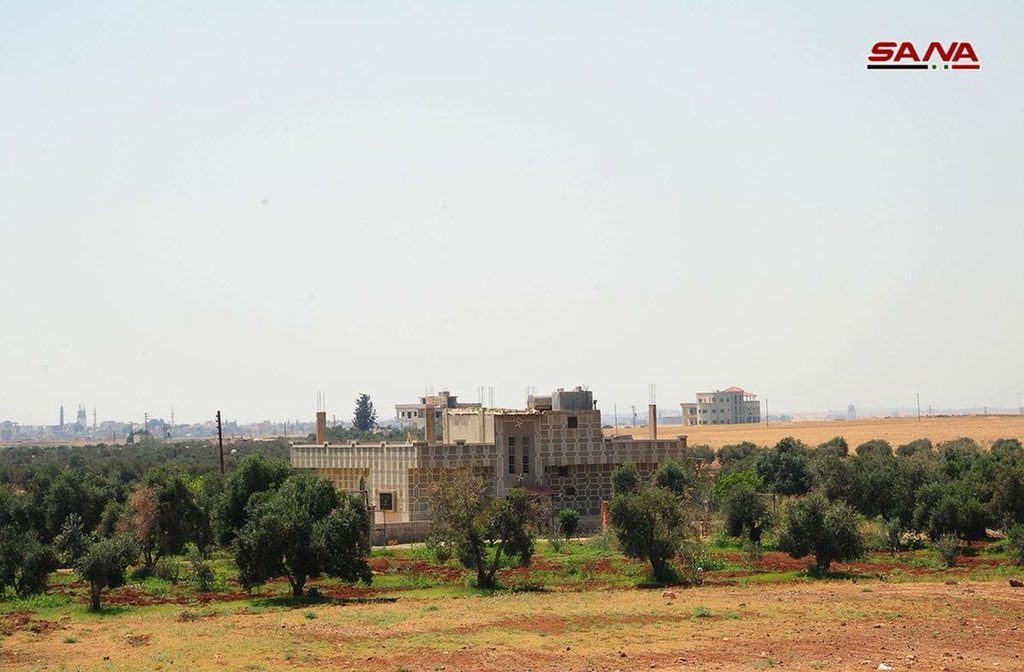 In Photos: Government Troops Liberate Saida Town In Syira's Daraa Province