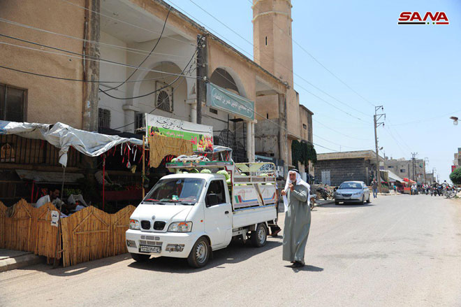 Over 30,000 People Return To Da’el In Daraa Province After Syrian Forces Restore Security There