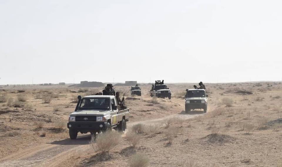 Iraqi Millitary and Popular Mobilization Units Launch Security Operation In Western Anbar Desert