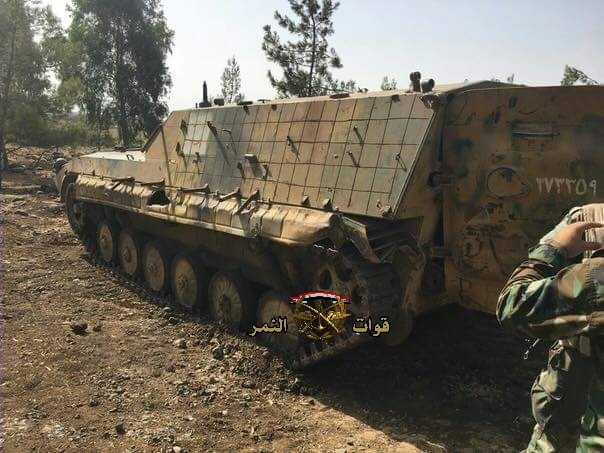 Al-Quneitra Militants Hand Over Their Heavy Weapons To Syrian Army (Photos)