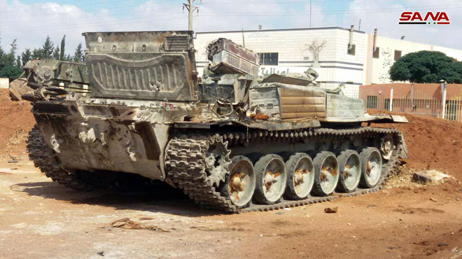 Army Receives 7 Battle Tanks, Other Equipment From Militants In Daraa Province (Photos)