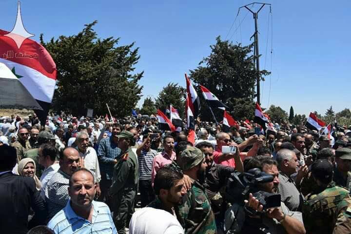 Government Troops, Locals Raise Syrian Flag In Quneitra City (Photos, Map)