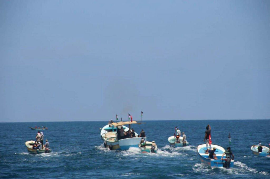 In Photos: Palestinians Set Another Flotilia To Sail From Gaza In Protest Against Israeli Blockade