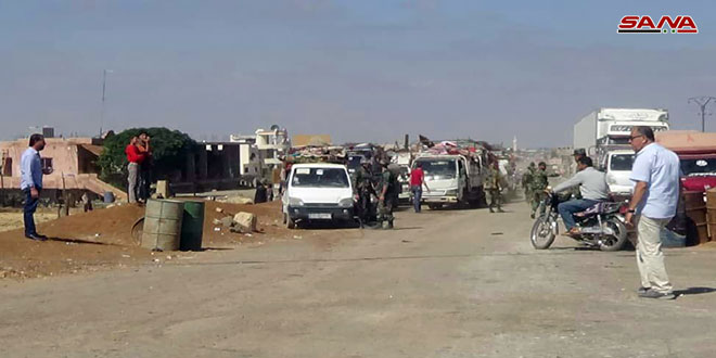 Hundreds Of Displaced Families Return To Their Homes In Syria's Daraa Province (Photos)