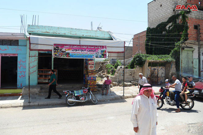 Over 30,000 People Return To Da’el In Daraa Province After Syrian Forces Restore Security There