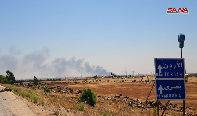 In Photos: Government Troops Liberate Saida Town In Syira's Daraa Province