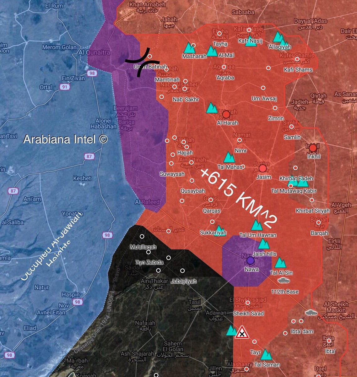 ISIS Captures Six New Villages From Opposition Forces In Southern Syria (Map)