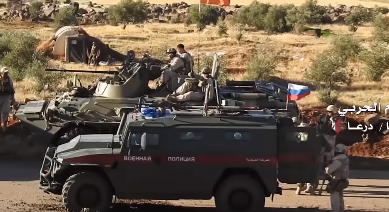 Russian Military Police Troops Enter Bushra Al-Sham Town In Southern Syria (Videos, Map)