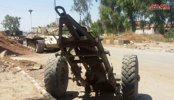 Free Syrian Army Hands Over More Heavy Weapons In Daraa City (Photos)