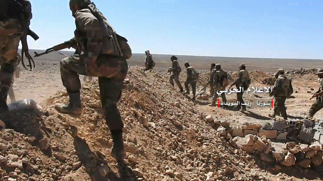 Syrian Millitary And Local Militia Repel New Attack Of ISIS In Eastern Al-Suwayda