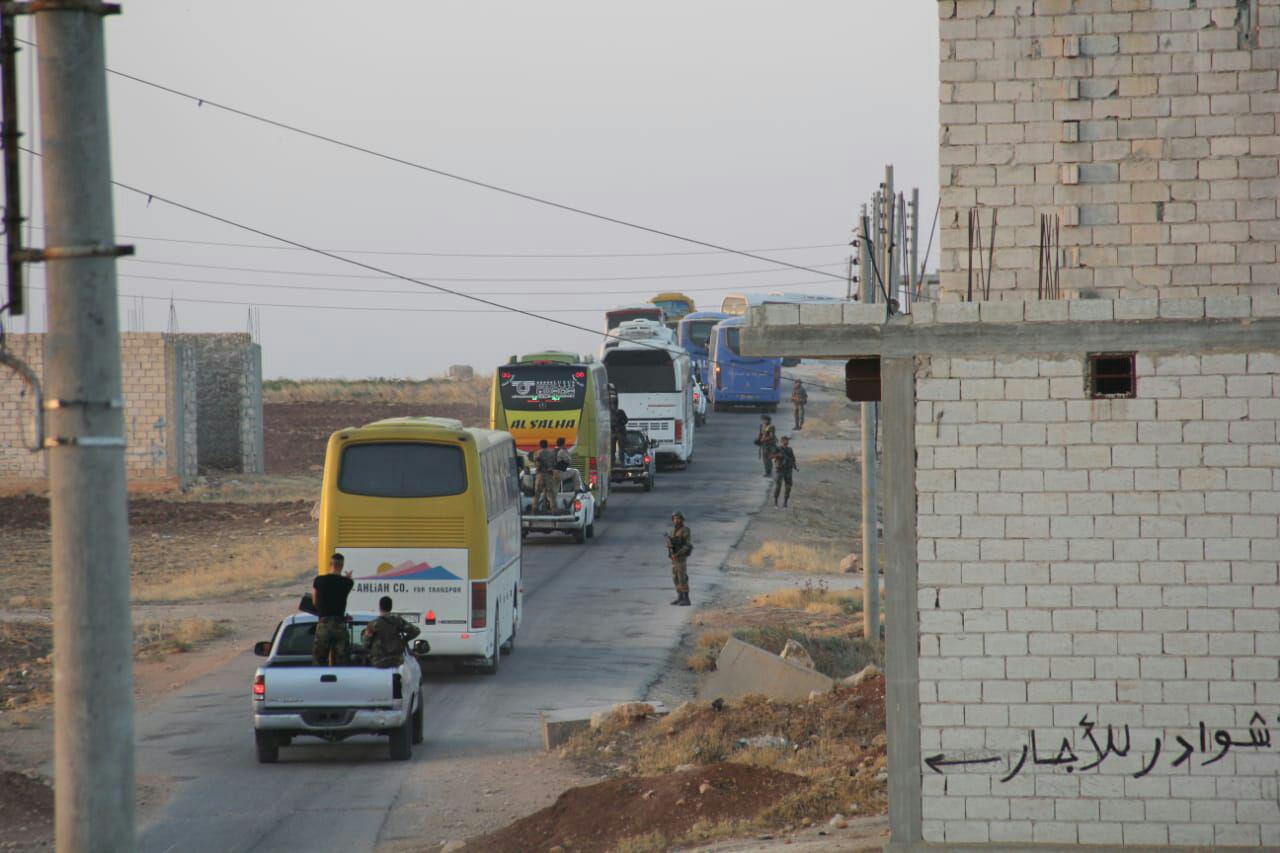 Thousands Of Civilians And Fighters Evacuated From Al-Fu’ah And Kafriya (Photos)