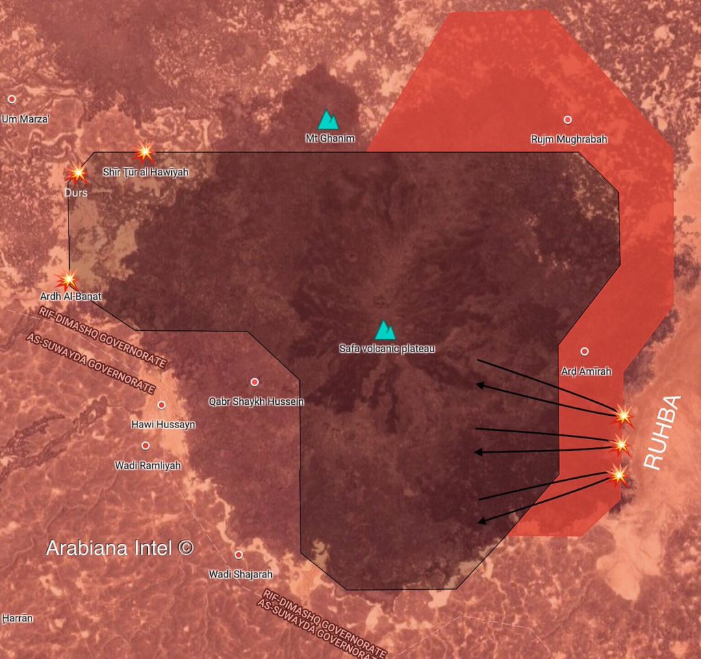 Syrian Army Liberates Ardh Amirah And Rujm Mughrabah Areas In Rif Damashq Desert