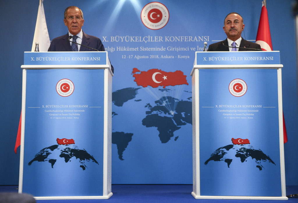 Russian Foreign Minister's Remarks Following Meeting With Turkish Foreign Minister