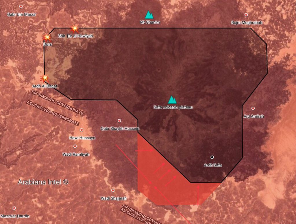 Map Update: Syrian Troops Tighten Siege On ISIS Cells In Safa Area