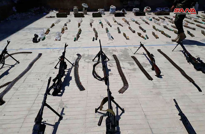 Government Troops Discover Loads Of Weapons In Northern Homs (Photos, Video)