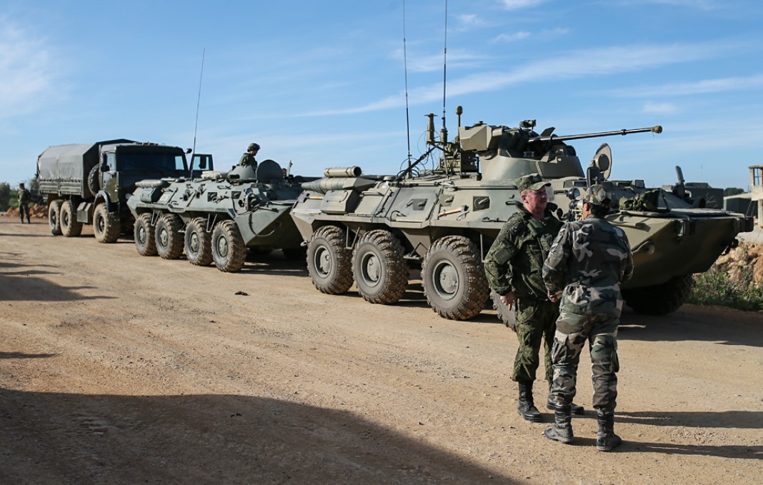 Syrian, Russian Forces & SDF Officials Patrol Northeastern Region Amid Reports Of Near Turkish Attack