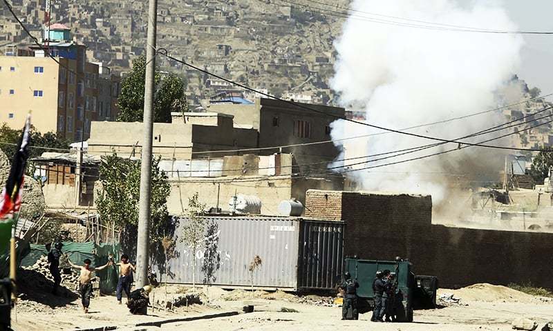 Presidential Palace In Afghan Capital Comes Under Rocket Attack