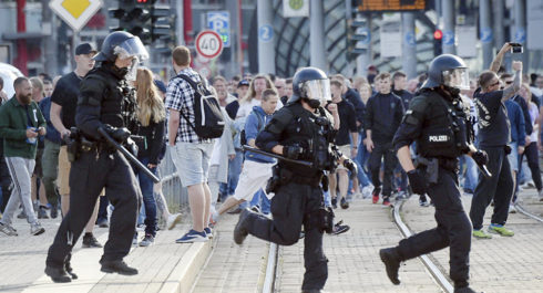 Mass Protests Over Stabbing Incident Involving Migrants Turn Violent In Germany's Chemnitz