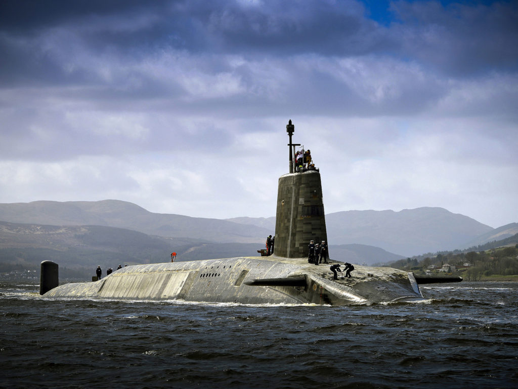 Cracked Missile Tubes Delay British And US Next Generation Nuclear Submarines