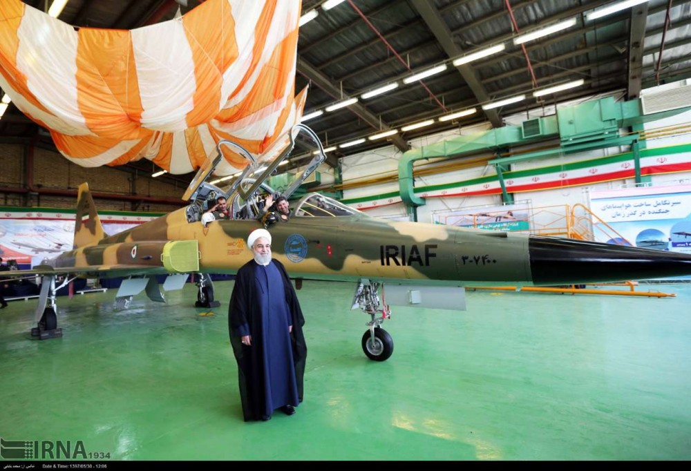 Iran Unveils Its First Domestically Produced Fighter Jet (Photos)