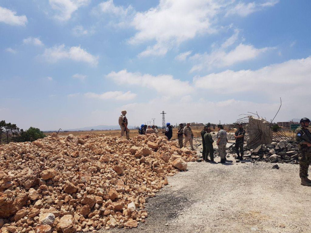 In Photos: Russian, Syrian Troops And UN Forces In Golan Heights Area