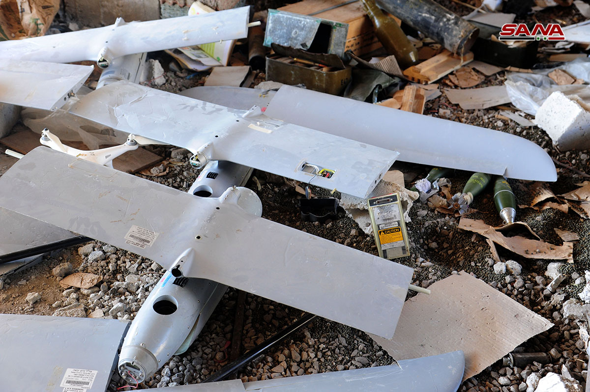 Syrian Troops Uncover Israeli-Made UAVs In Area Captured From ISIS In Western Daraa (Photos)