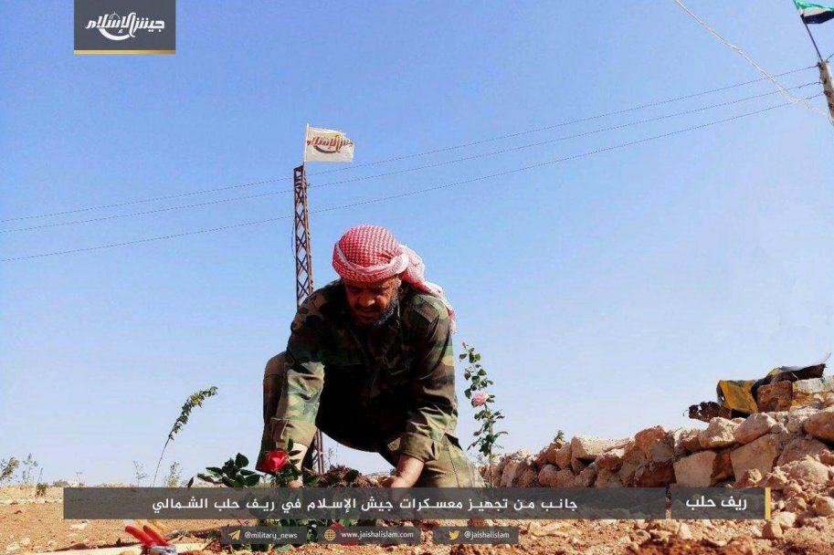 Jaysh Al-Islam Is Building New Bases In Northern Aleppo And Rearming Its Fighters