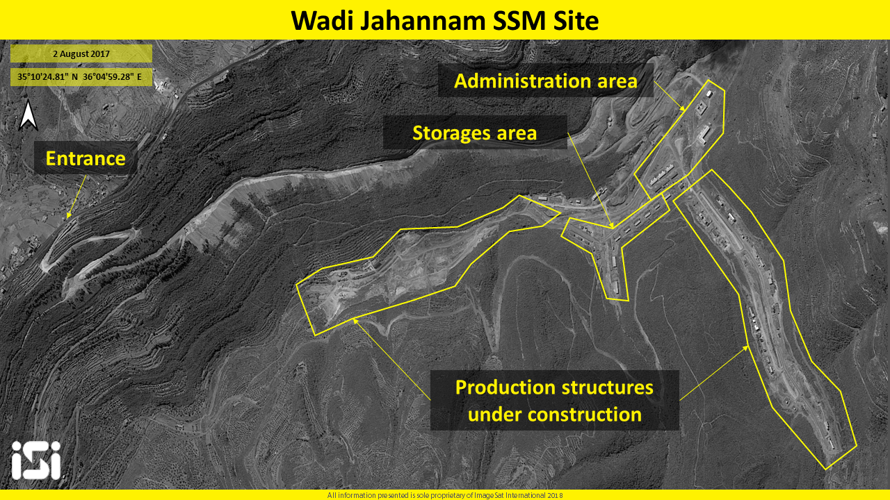 Israeli Company Releases Satellite Imagery Of Supposed Iranian Missile Production In Syria