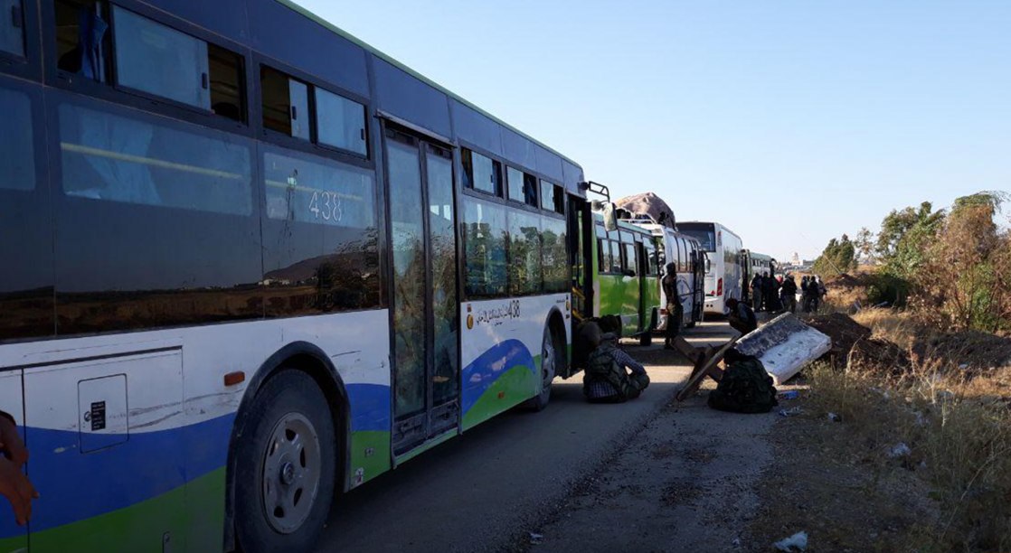 New Batch Of Militants Prepares To Withdraw From Southern Syria Towards Idlib