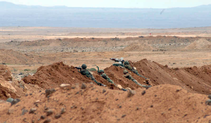 Syrian Army Prevents ISIS Members In Al-Safa From Fleeing Towards Al-Tanaf