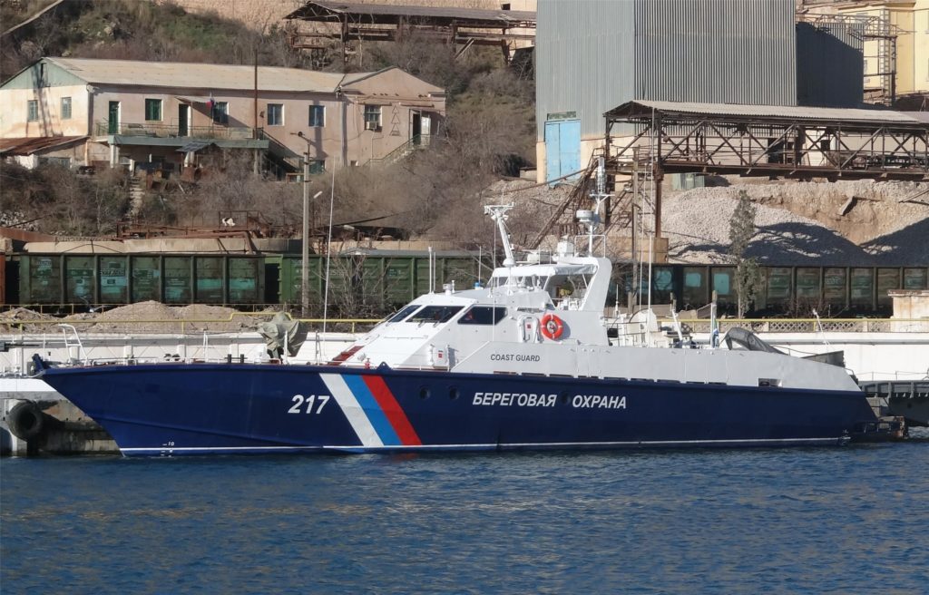 Russian Coast Guard Detains Ukrainian Vessel Involved In Illegal Fishing Near Crimea