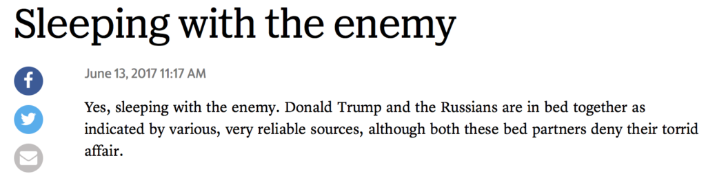 Donald Trump, The Manchurian Candidate and The Russia Probe. The Rosenstein Comey Mueller Intrigue