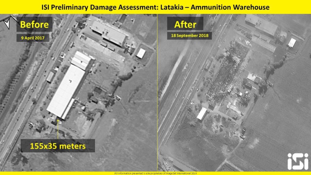 Satellite Imagery: Reults Of Israeli Strike On Syria's Lattakia