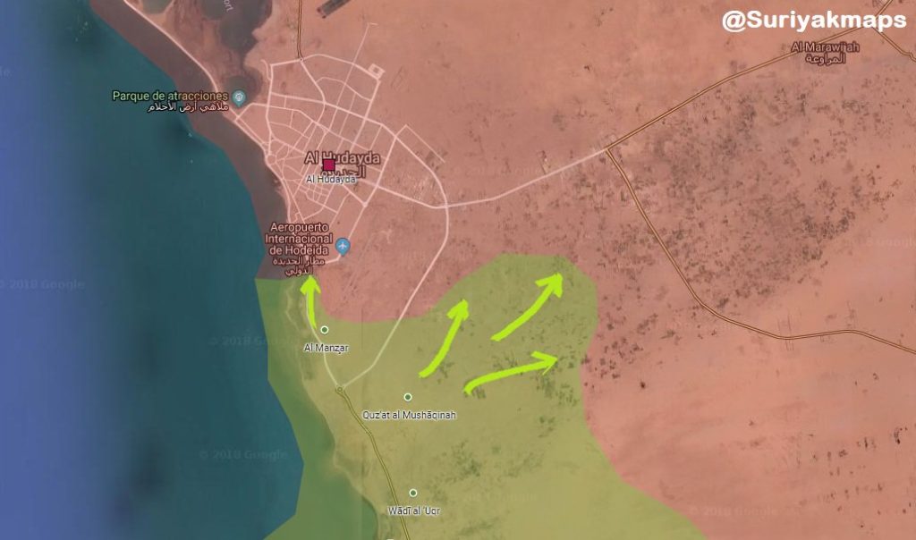 In Maps: Military Situation In Yemen's Areas Of Hudaydah, Hajjah And Saadah