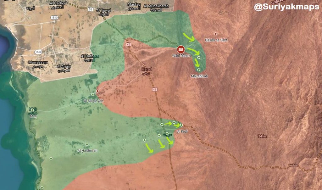 In Maps: Military Situation In Yemen's Areas Of Hudaydah, Hajjah And Saadah