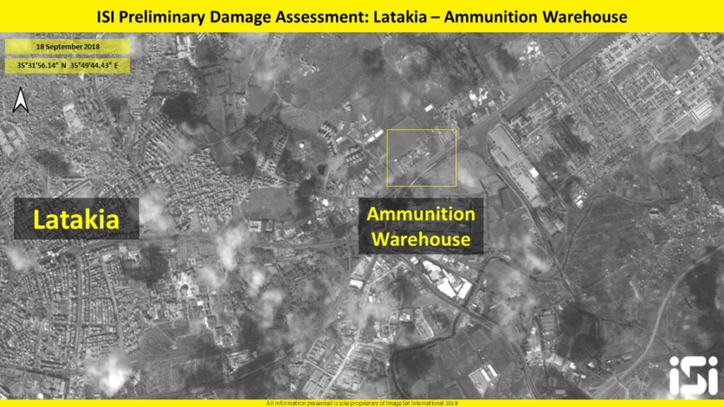 Satellite Imagery: Reults Of Israeli Strike On Syria's Lattakia