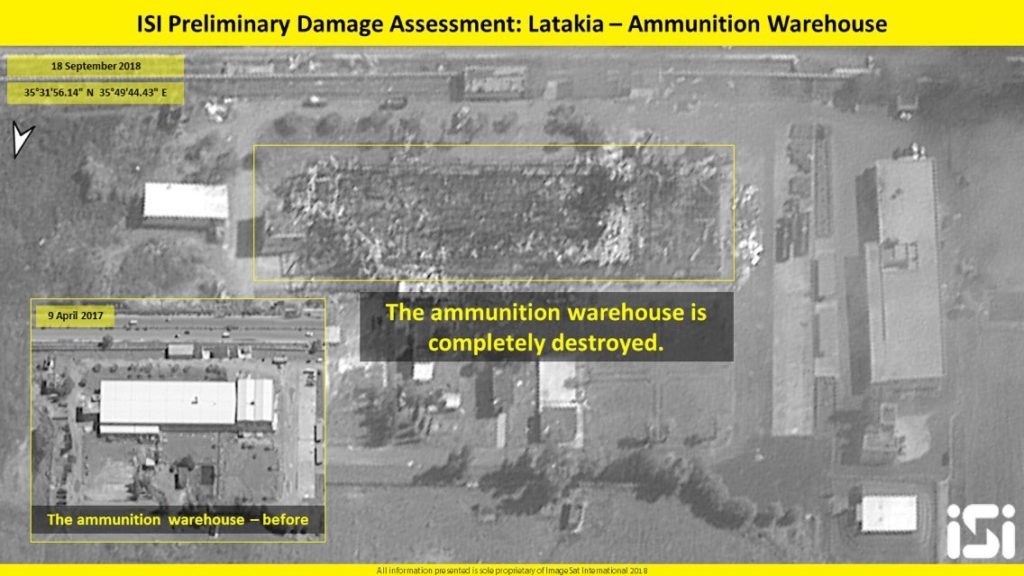 Satellite Imagery: Reults Of Israeli Strike On Syria's Lattakia