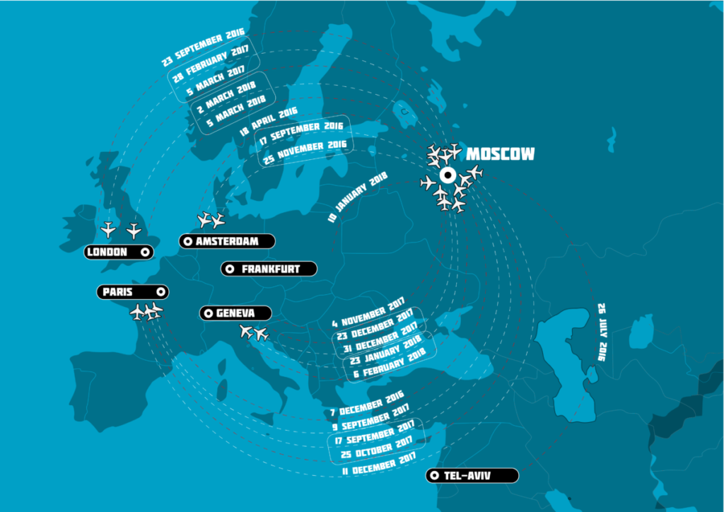 Bellingcat Releases Report On Alleged Movements, Passport Data Of 'GRU Operatives' Petrov, Boshirov