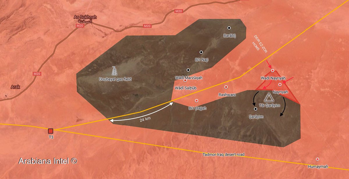 Syrian Army Recaptures Three Villages In Homs Desert From ISIS (Map, Video, Photos)