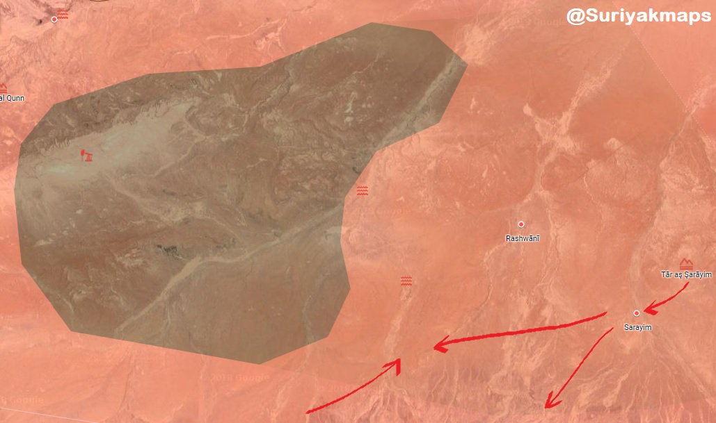 Syrian Army Clears New Area In Homs Desert From ISIS (Map)