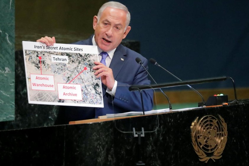 Netanyahu: Iran Has "Secret Atomic Warehouse" In Tehran