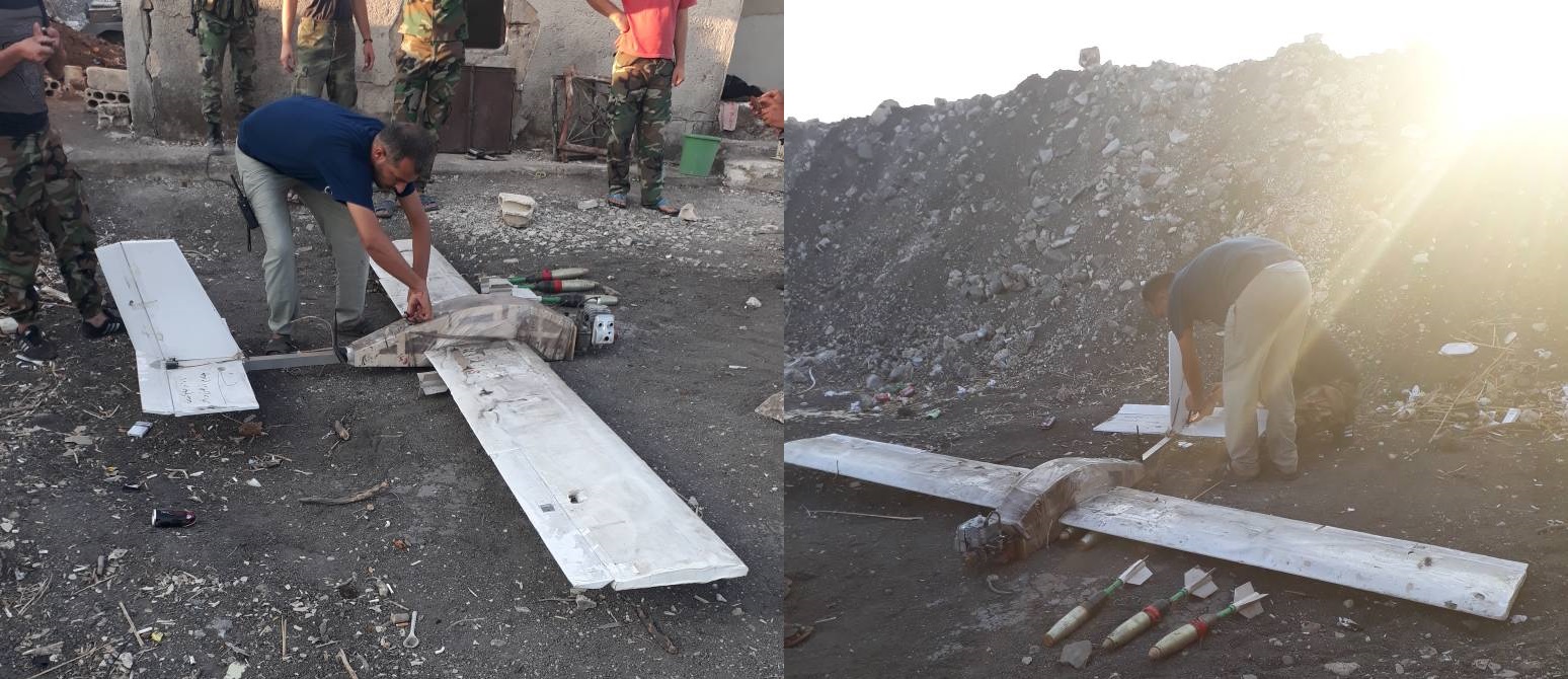 Syrian Army Shoots Down Another Armed Drone In Northwestern Hama (Photos)